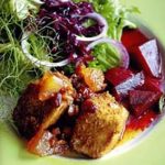 Deep Fried Cooleeney with Beetroot Salad